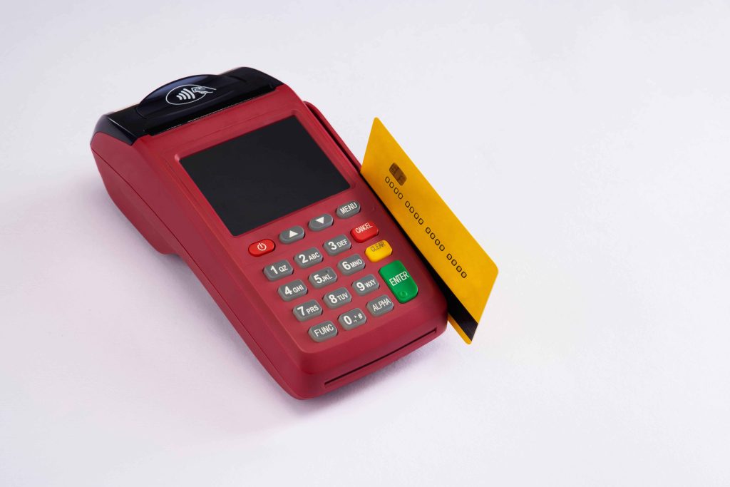 Credit card swiping